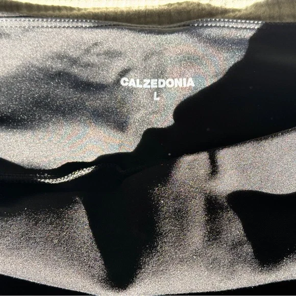 Calzedonia Black Total Shaper Leggings Skinny Fit Women Size Large Black - Picture 6 of 9